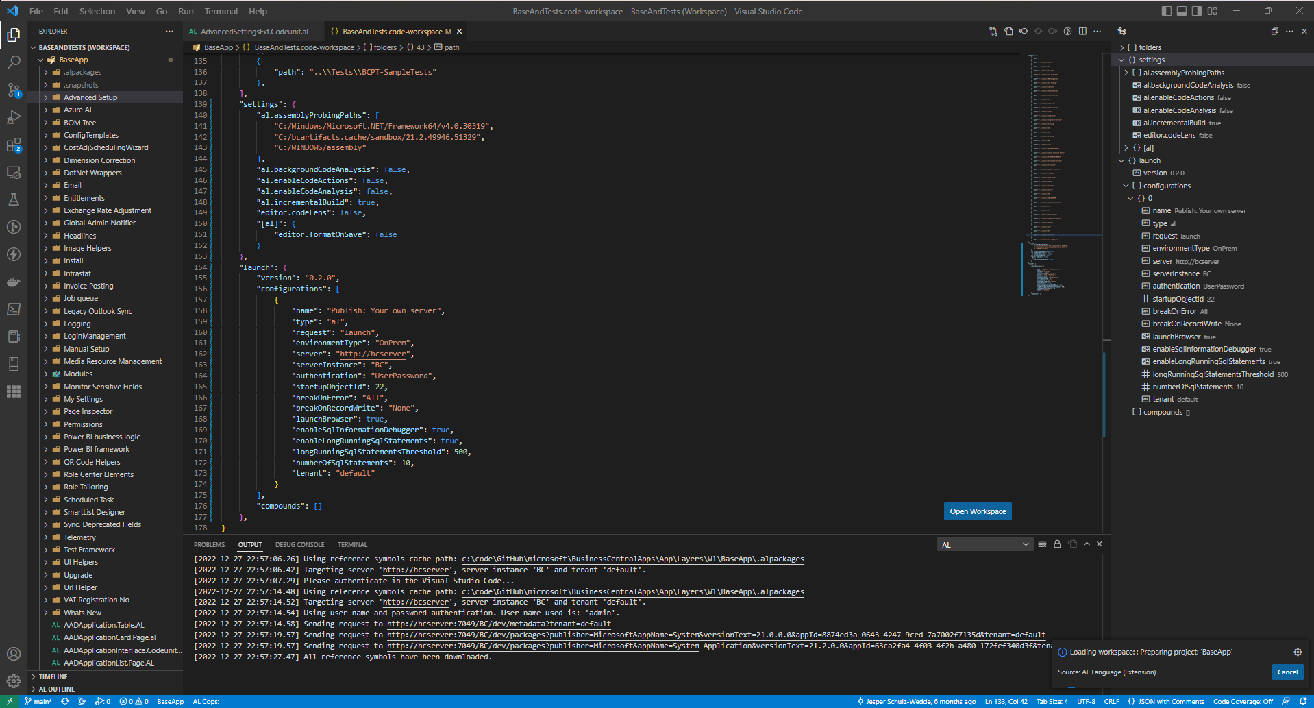 Updated BaseAndTests.code-workspace