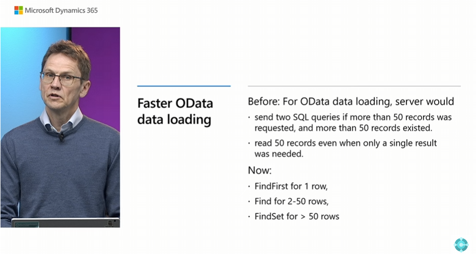 youtube bcle faster odata data loading